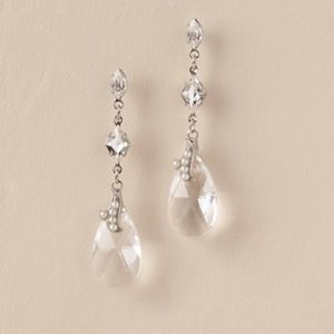 Vanna Drop Crystal Earrings